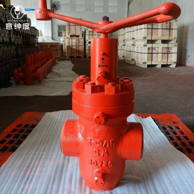 API 6A Wellhead M Type Expanding Gate Valve