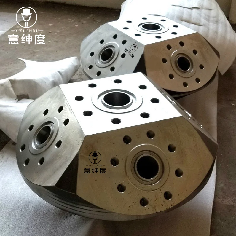 API 6A Frac Head/Goat Head for Fracturing Wellhead Assembly
