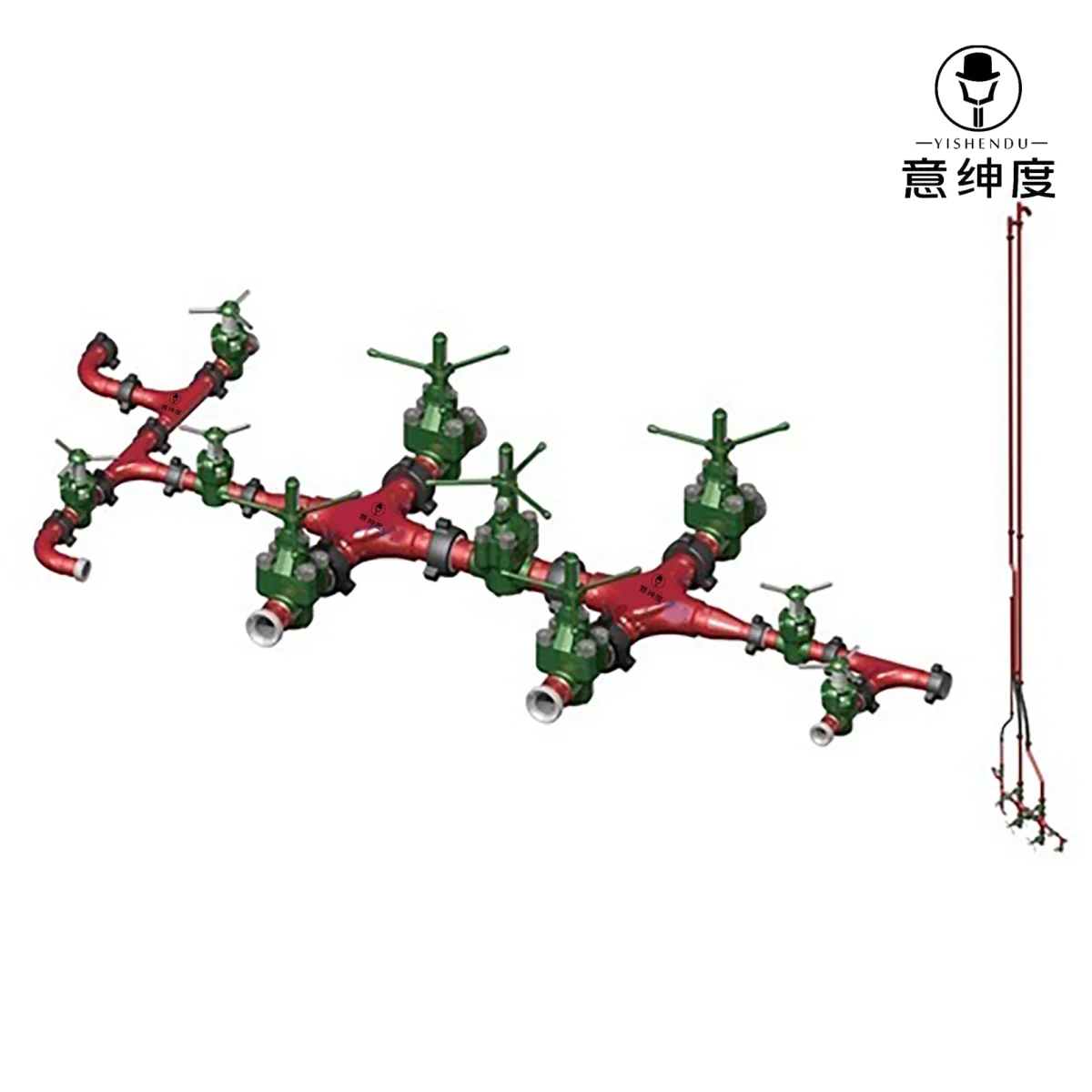 Drilling Fluid Manifold Mud Valve Manifold Drilling Mud Manifold