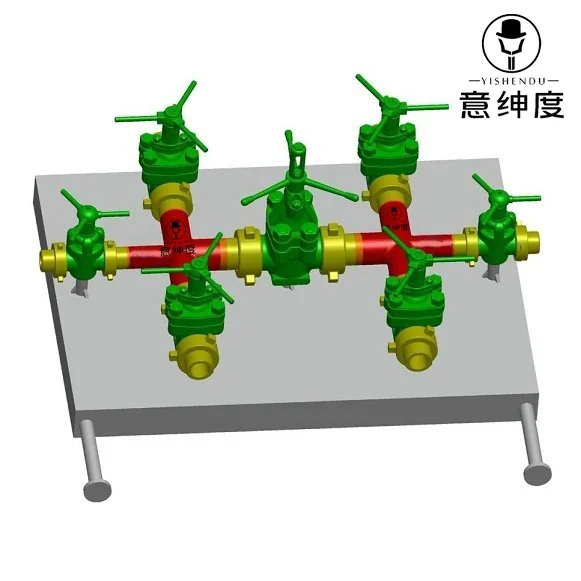 Drilling Fluid Manifold Mud Valve Manifold Drilling Mud Manifold