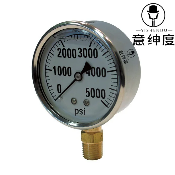 Pressure Gauge Manometer for Wellhead Assembly Xmas Tree