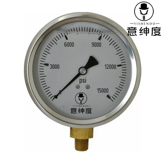 Pressure Gauge Manometer for Wellhead Assembly Xmas Tree