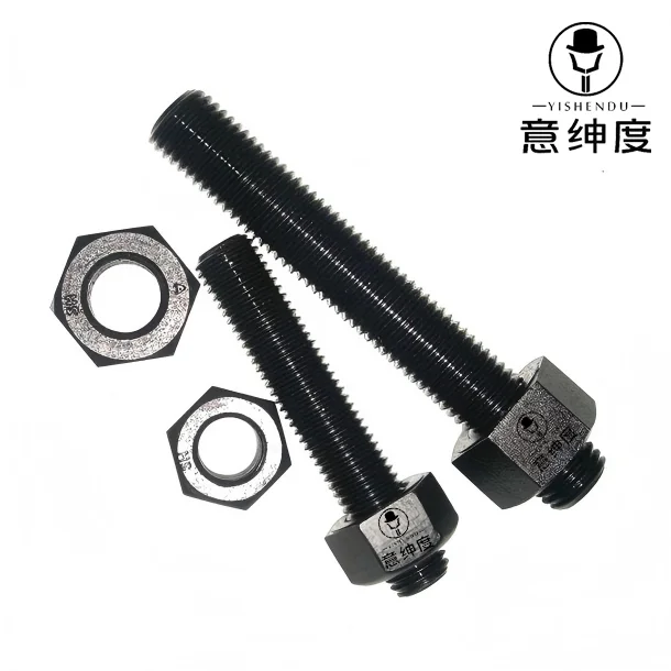 Stud Bolts with Heavy Hex Nuts for Oil & Gas Applications