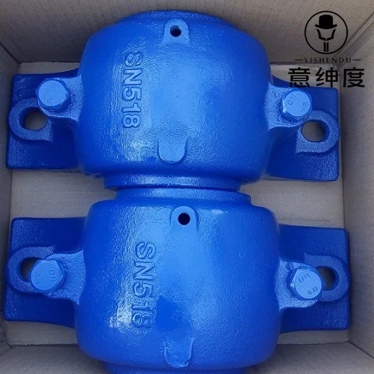 SN500 and SSN500 Series Cast Steel Plummer Block Bearing Housings